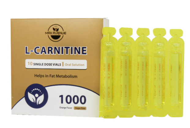 محلول خوراکی ال کارنیتین مکس اونیو 1000 میلی گرم