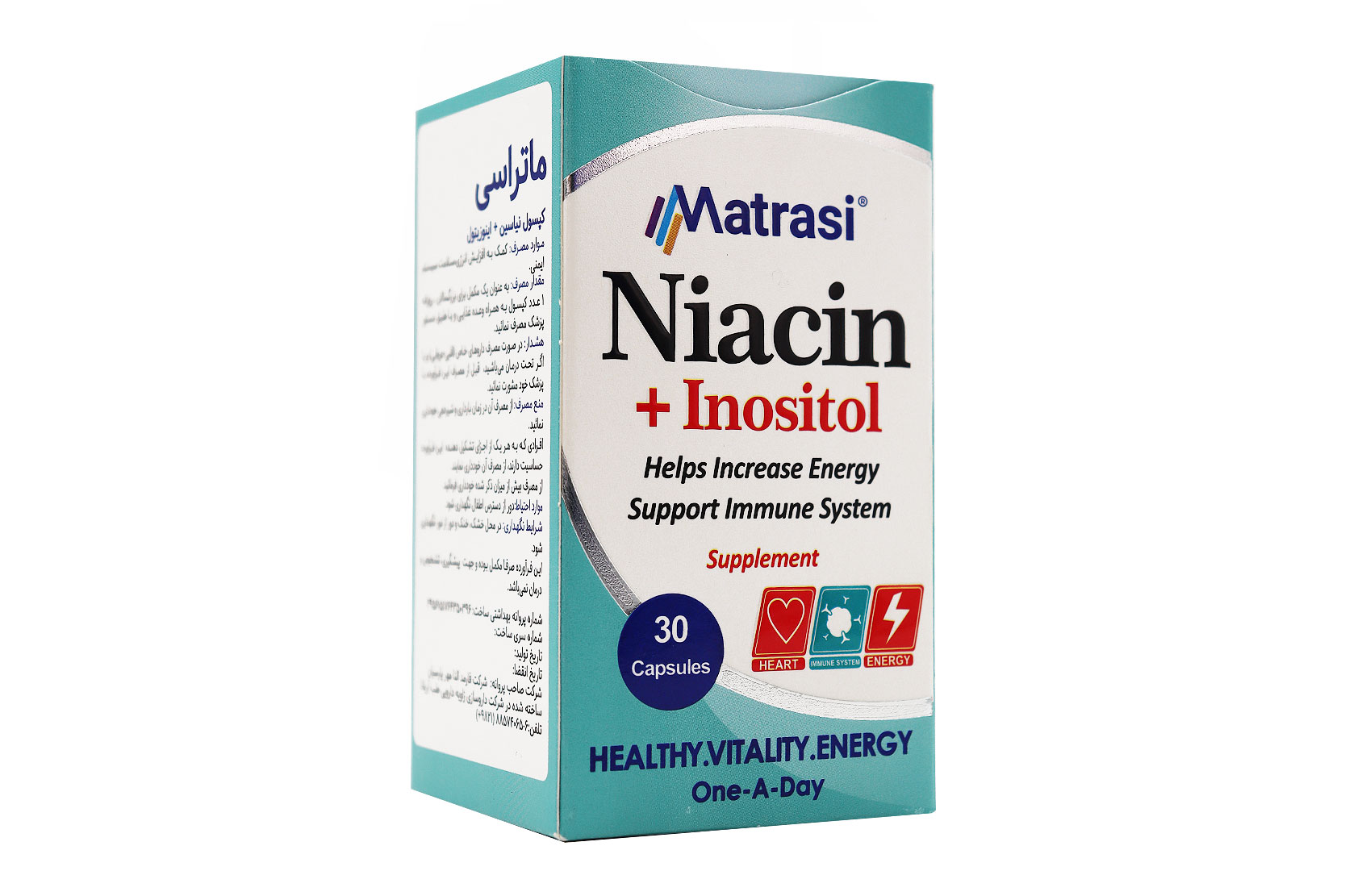 کپسول نیاسین و اینوزیتول ماتراسی 
